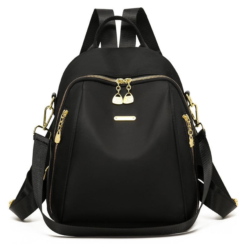 Women's Oxford Cloth Backpack Large Capacity Waterproof Commuter Bag - Image 1