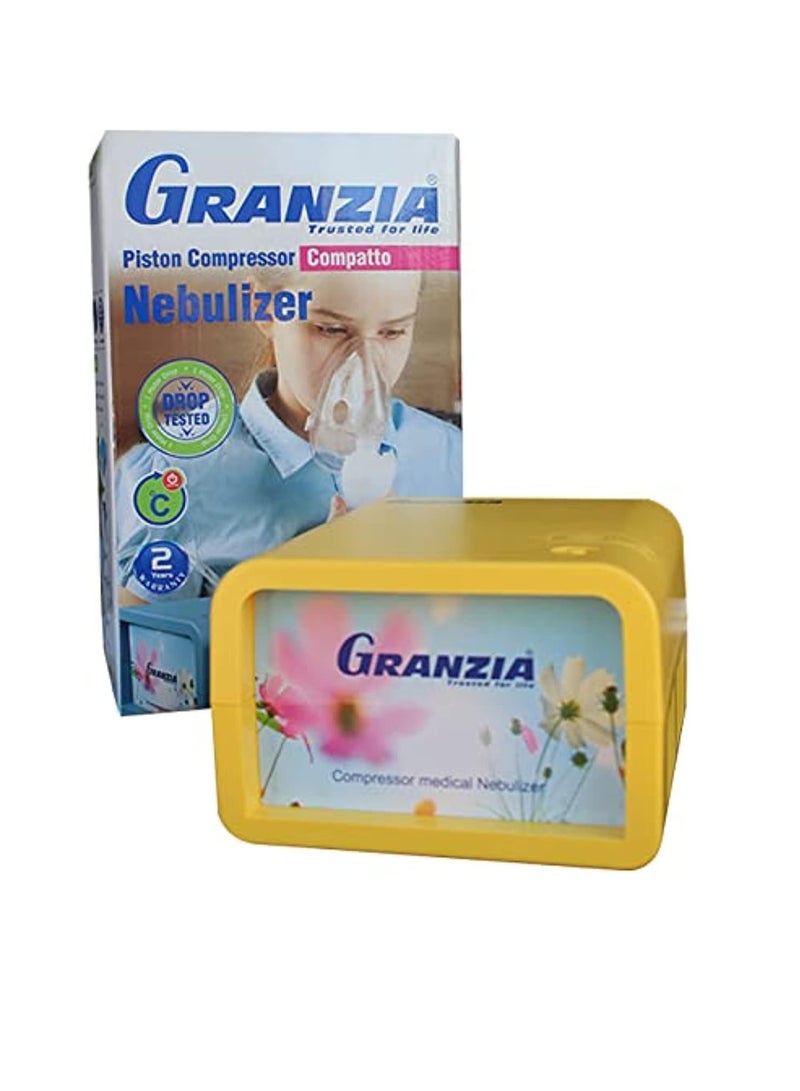  جرانزيا جهاز استنشاق نيبيولايزر كومباكت – معدات تنفسية للاستخدام المنزلي - Image 1