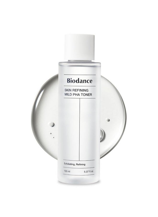 BIODANCE Skin Refining Mild Pha Toner, Gentle Exfoliating Face Toner For Sensitive Skin With Ceramides & Nmf | 5.07 Fl.Oz,150Ml 
