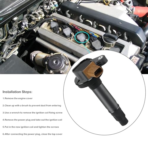 LCWRGS Set of 6 Ignition Coil Packs for 2011 2012 2013 2014 2015 2016 Ford F150 F-150 Expedition Explorer Flex Taurus Transit Lincoln MKS MKT EcoBoost 3.5 Coils Turbo 3.5L V6 Replaces# UF646 DG549 - Image 5