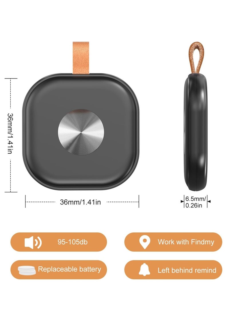 LESHP Air Tracker, Key Finder Works with Find My App (iOS Only), Bluetooth Tracker，airtag for Keys, Luggage, Suitcases, Key Finder Locator with Sound,Worldwide Tracking Tags, Replaceable Battery  - Image 3