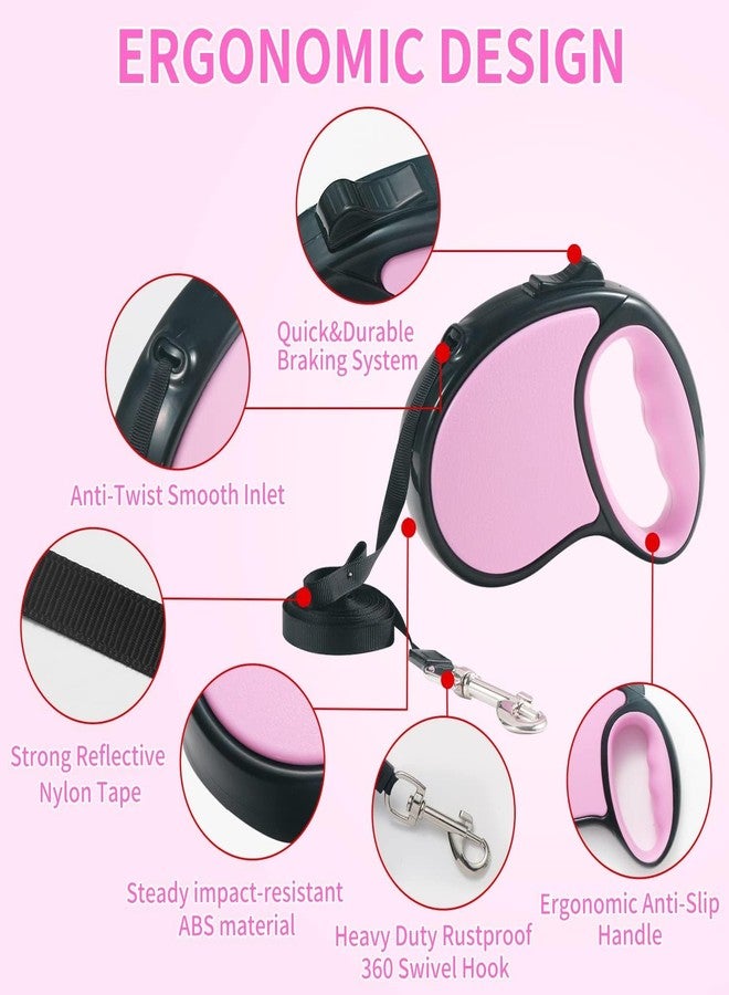 AKEEVA Retractable Dog Leash Automatic Telescopic Tractor Dog Tape, Pet Tape 10/16 FT Durable and Convenient, with Non-Slip Handle, Suitable for Small and Medium-Sized Dogs - Image 4