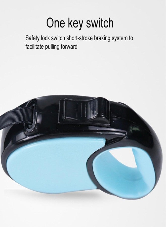 AKEEVA Retractable Dog Leash Automatic Telescopic Tractor Dog Tape, Pet Tape 10/16 FT Durable and Convenient, with Non-Slip Handle, Suitable for Small and Medium-Sized Dogs - Image 2