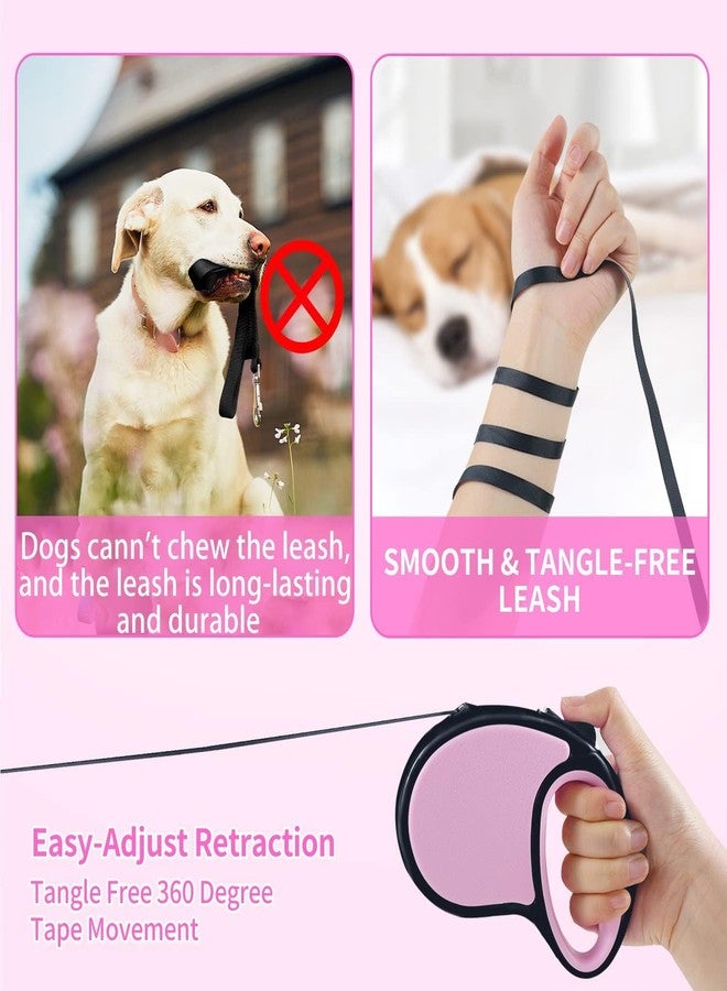 AKEEVA Retractable Dog Leash Automatic Telescopic Tractor Dog Tape, Pet Tape 10/16 FT Durable and Convenient, with Non-Slip Handle, Suitable for Small and Medium-Sized Dogs - Image 3