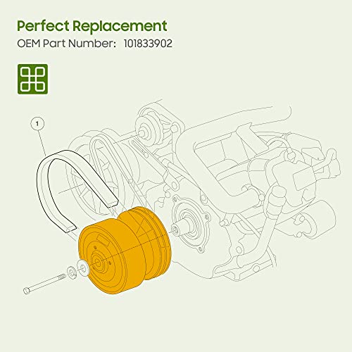 10L0L Golf Cart Drive Clutch for Club Car DS 1997-2015 & Precedent 2004-2015 oem 101833902 - Silver - Image 5