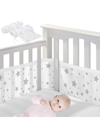 Foldable Crib Bumpers, Crib Bumper Protector, Baby Crib Protector, Crib Protector, Baby Crib Mesh, Breathable Mesh Baby Crib - pzsku/Z950D4986C986A78739C9Z/45/_/1710468440/d4f89016-ae81-4f3d-813c-21ef8ece0d03