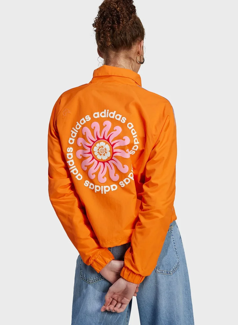 Adidas X Farm Rio Coach Jacket