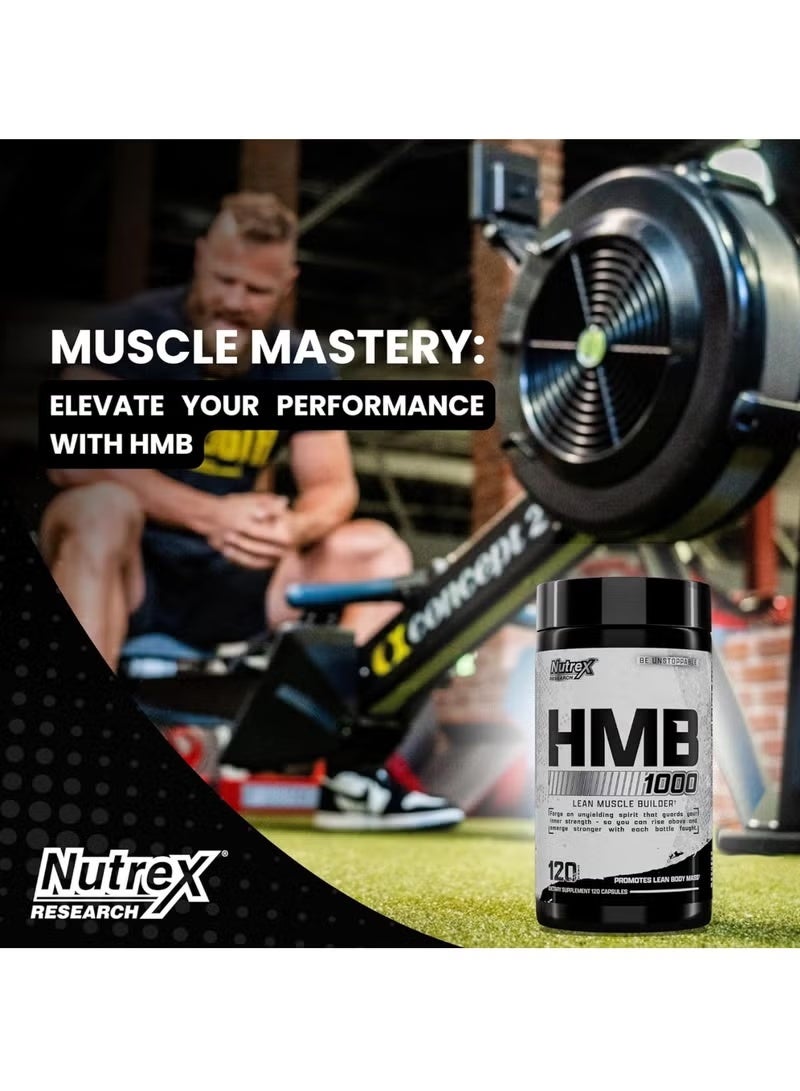 Nutrex Research, HMB 1000, 120 Capsules - Image 4