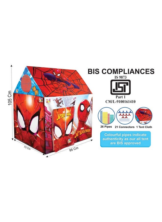 itoys Jumbo Size Extremely Light Weight, Water Proof Kids Play Tent House for 10 Year Old Girls and Boys (Spiderman Tent) - Image 3