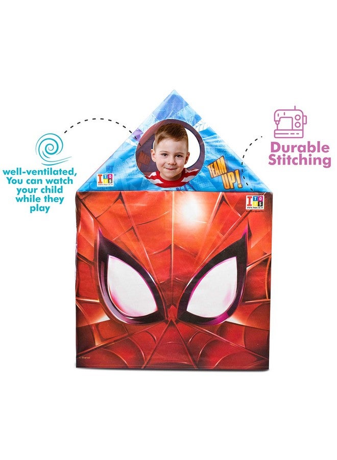 itoys Jumbo Size Extremely Light Weight, Water Proof Kids Play Tent House for 10 Year Old Girls and Boys (Spiderman Tent) - Image 4