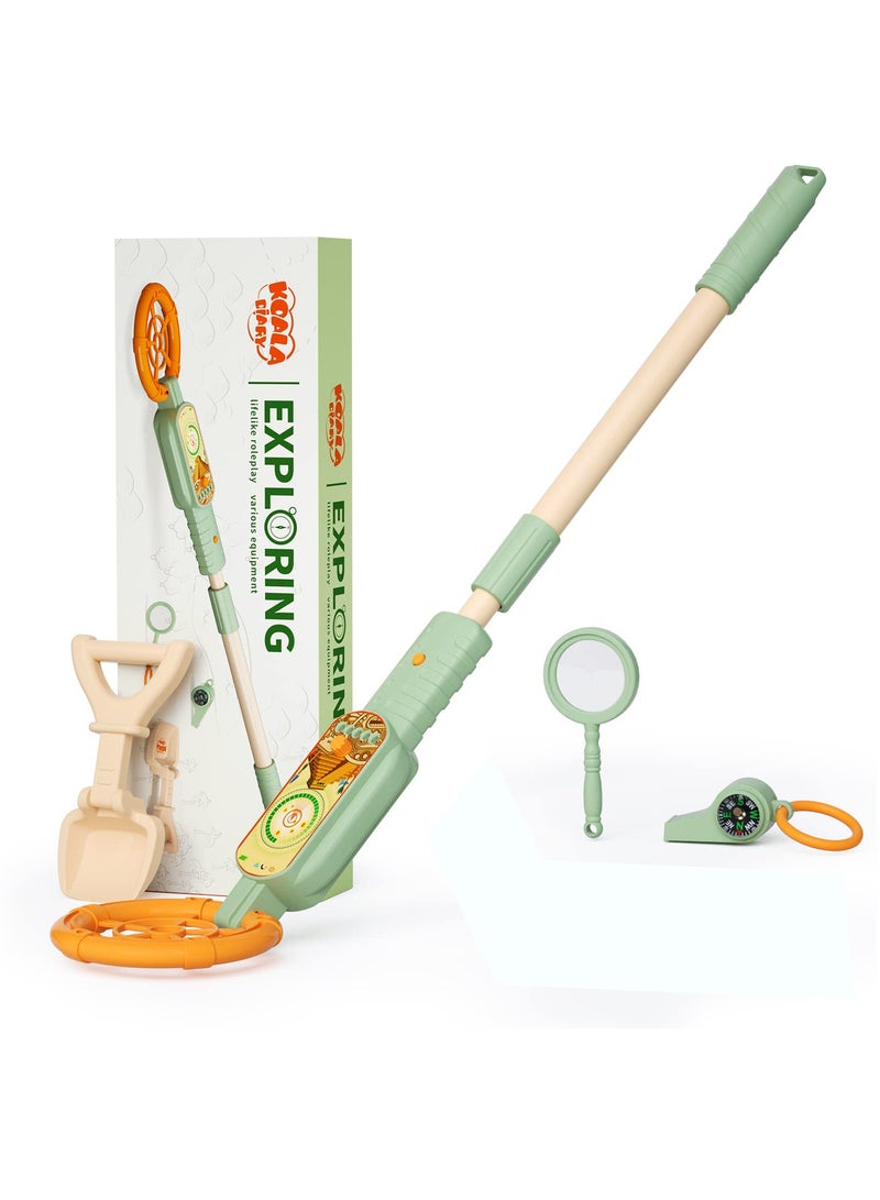Excefore Outdoor Explorer Kit for Kids, Camping Adventure Toy Set with Metal Detector, Magnifying Glass, Shovel, Whistle and Compass, Educational Nature Exploration Toy Gift for Boys Girls 3-12 - Image 1