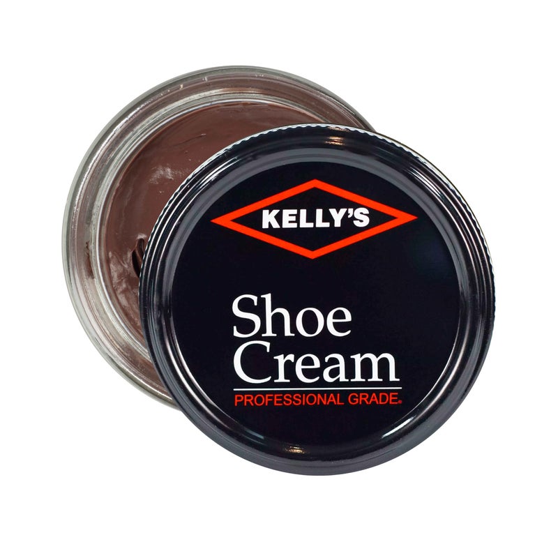 KELLYS Kelly's Fashion Brown Shoe Polish 1.5 oz - Professional Leather Shoe Cream - Image 2