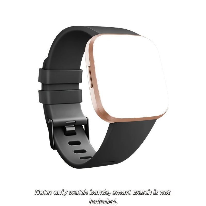 حزام بديل أرجواني فاتح (S-Light Purple) متوافق مع ساعة Fitbit Versa وVersa 2 وLite من Smart Watch Band - Image 3