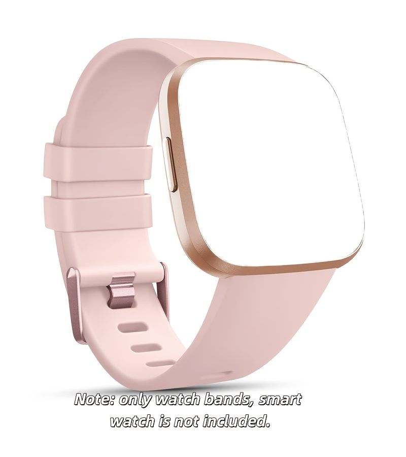 حزام بديل أرجواني فاتح (S-Light Purple) متوافق مع ساعة Fitbit Versa وVersa 2 وLite من Smart Watch Band - Image 5