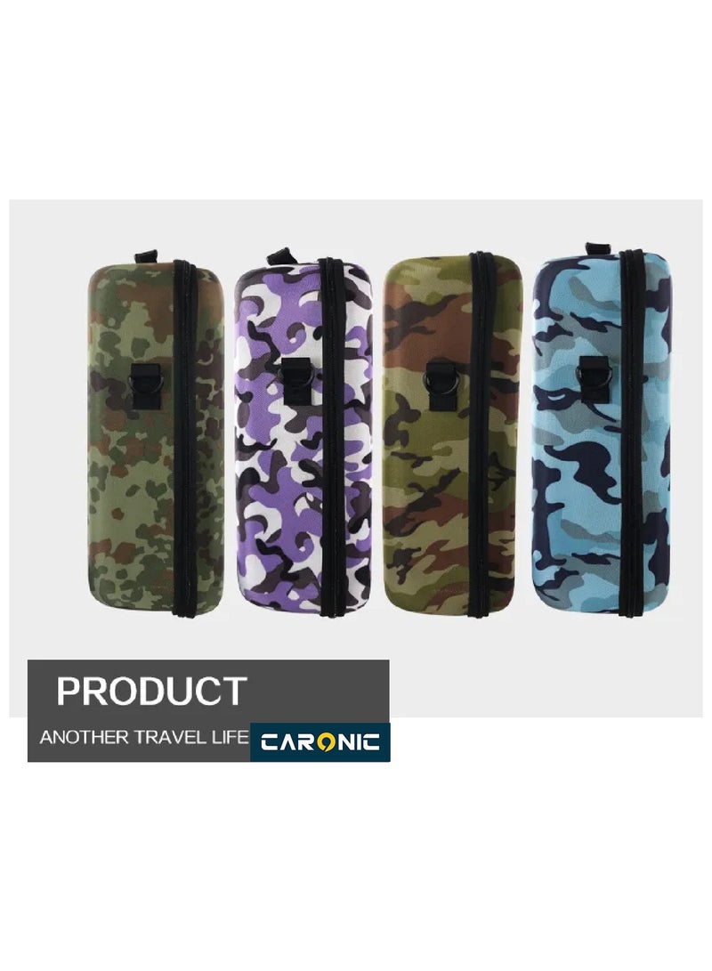 Travel Handbag For PS5 Console Shockproof Shoulder Bag Green Army2