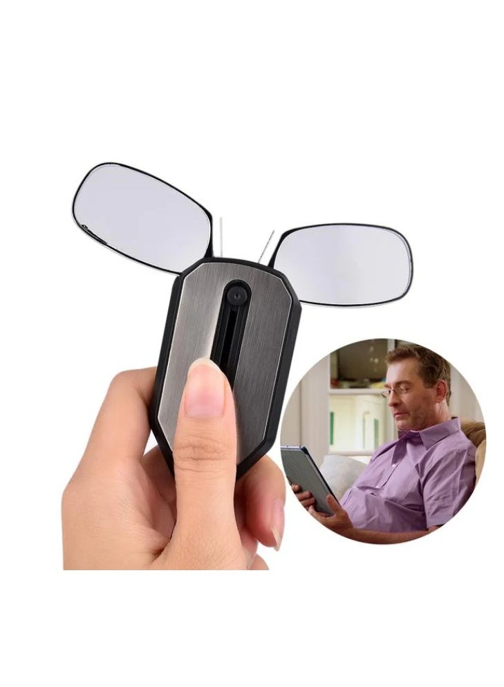نظارات قراءة بدون ذراع – مشبك أنف (Pince Nez) خفيفة الوزن، نظارات قراءة مدمجة بدون استخدام اليدين للرجال والنساء - Image 3