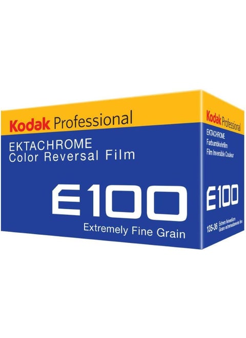 Kodak Ektachrome E100G Color Slide Film ISO 100 35mm Size 36 Exposure Transparency
