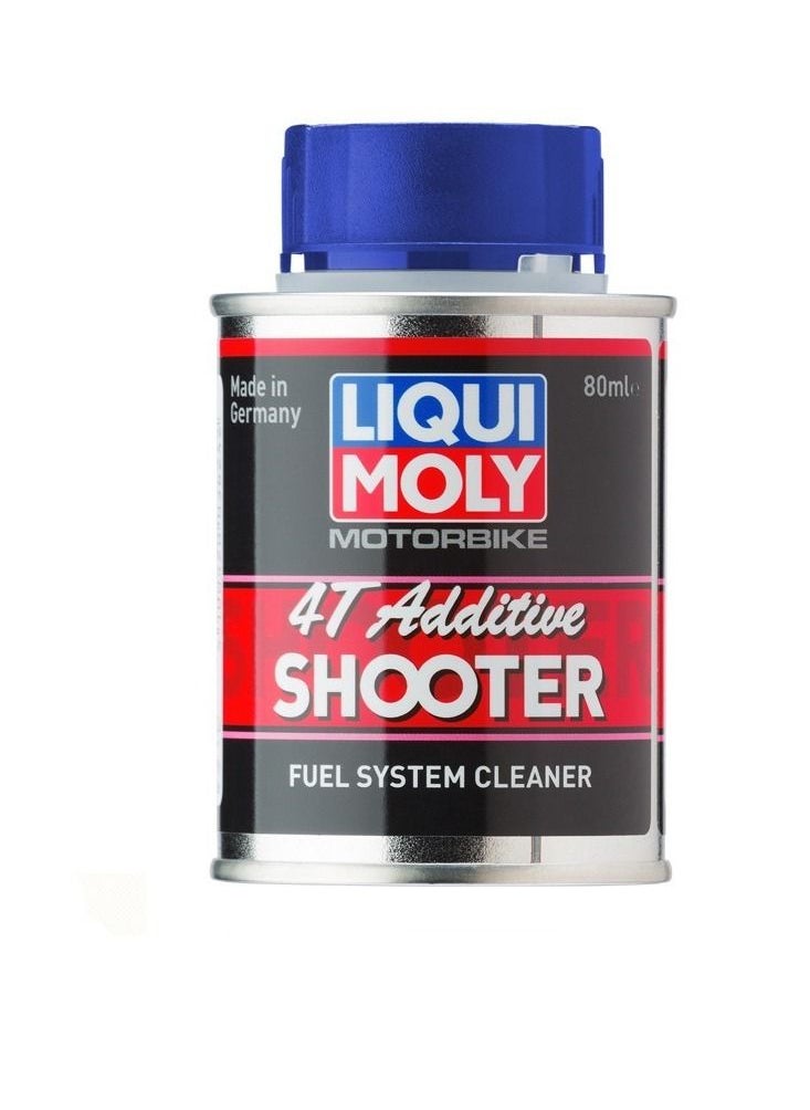 LIQUI MOLY MOTORBIKE 4T ADDITIVE SHOOTER FUEL SYSTEM CLEANER 80 ML  - Image 2