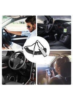 Super ZYouth Aux Bluetooth Adapter for Car,Essager Noise Cancelling Bluetooth 5.0 Receiver,Lossless Music USB to 3.5mm Jack Audio Adapter with Built-in Microphone for Car Kits/Home Stereo/Handsfree Call Speaker  - Image 3