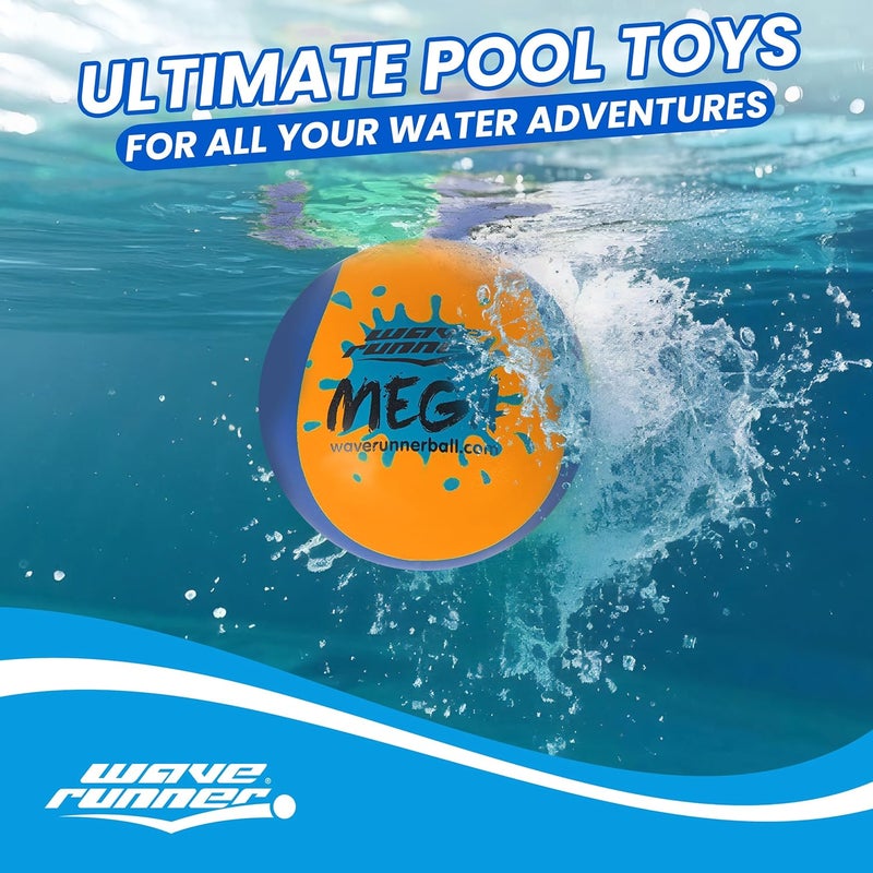 Wave Runner Soft Foam Water Pack Bundle Speed Duo Set Water Bouncing Grip Balls Great Summer Toy Beach Swimming Pool River Lake - Image 3