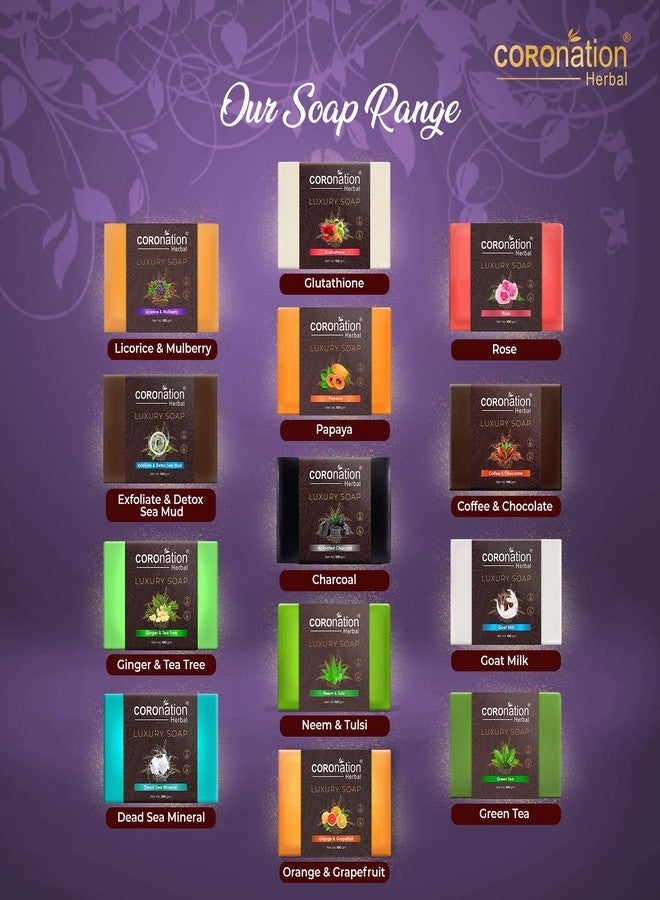 COROnation Herbal صابون استحمام كورونيشن هيربال للجنسين برائحة العرقسوس والتوت | لبشرة أكثر إشراقاً وتوحيداً للون البشرة | لبشرة ناعمة وملساء وأكثر إشراقاً | تحسين لون البشرة وملمسها | الوقاية من التجاعيد والخطوط الدقيقة - Image 5
