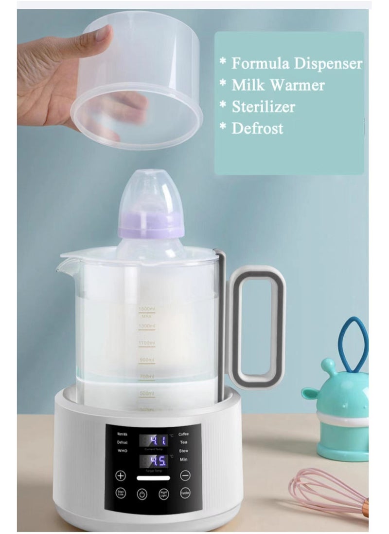 McDou - Thermostatic kettle household baby milk regulator baby intelligent insulation kettle boiler health pot large capacity hot milk regulator - Image 1