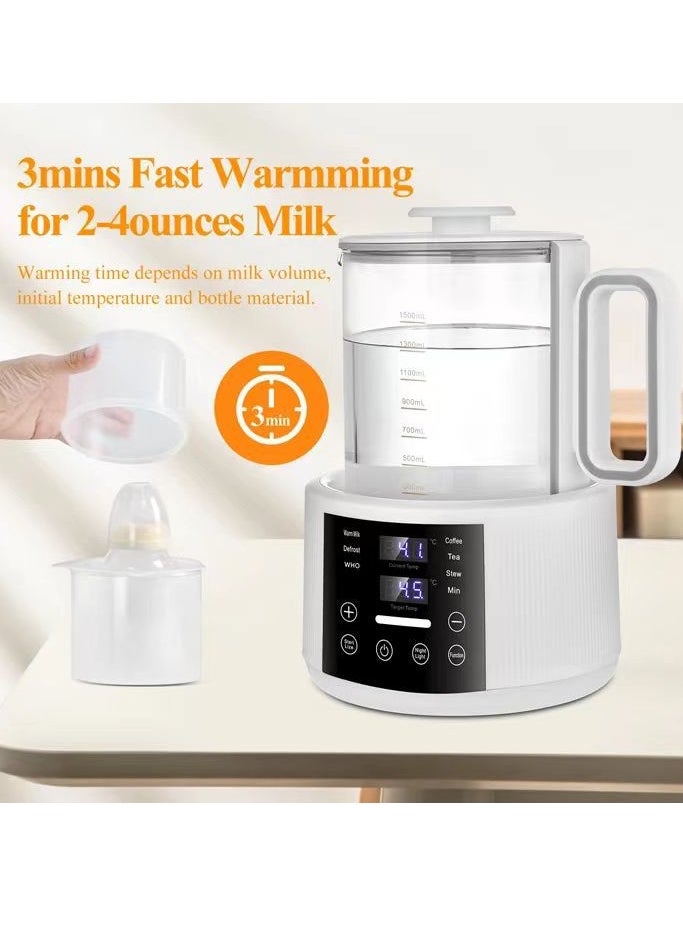 McDou - Thermostatic kettle household baby milk regulator baby intelligent insulation kettle boiler health pot large capacity hot milk regulator - Image 1
