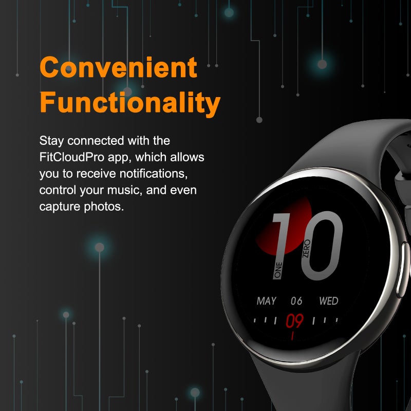 Smart Watch: Pink Sleek Stylish Design - Advanced Health Monitoring Fitness Tracker for Daily Wear, Fitness Enthusiasts And Health-Conscious Users - Image 4