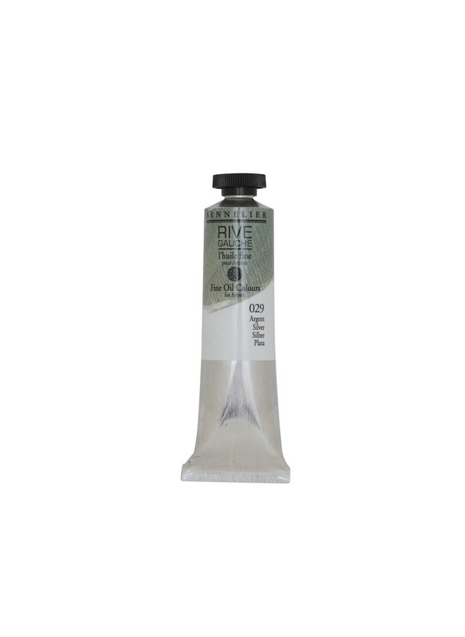 SENNELIER Rive Gauche Artist Oil Color 40 Ml Silver  - Image 1