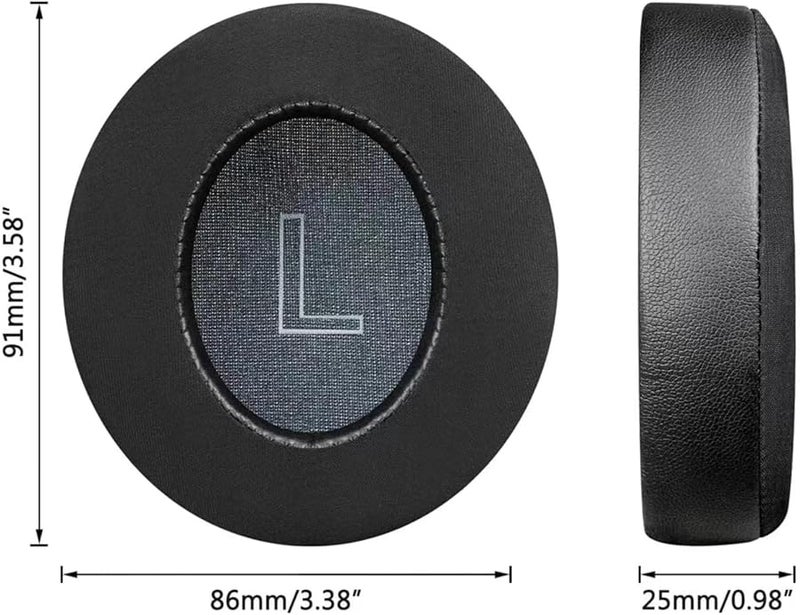 Upgraded Cooling Gel Ear Pad Cushions for Anker Life Q30 Q35 Headphones Black - Image 4