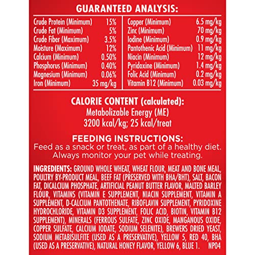 Milk-Bone Peanut Butter Flavor Naturally & Artificially Flavored Dog Biscuits - Crunchy Dog Treats - 7 Pounds (Packaging Design May Vary) - Image 5