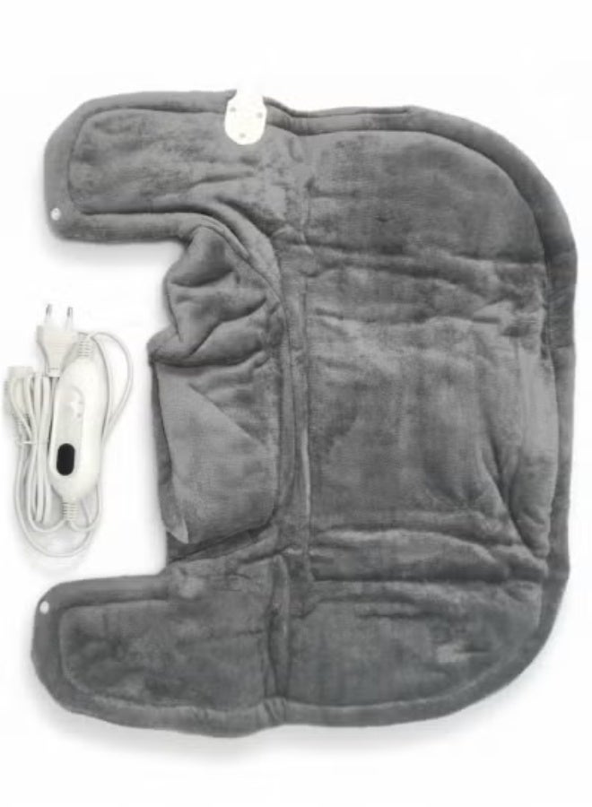 وسادة تدفئة كهربائية للكتف من بريما - حزام حراري لتخفيف آلام الرقبة والعضلات - حرارة علاجية سريعة مع مستويات تحكم قابلة للتعديل - Image 2