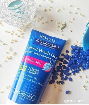 Revuele No Problem 3in1 Washing Gel with Salycylic Acid 200ml - Image 4