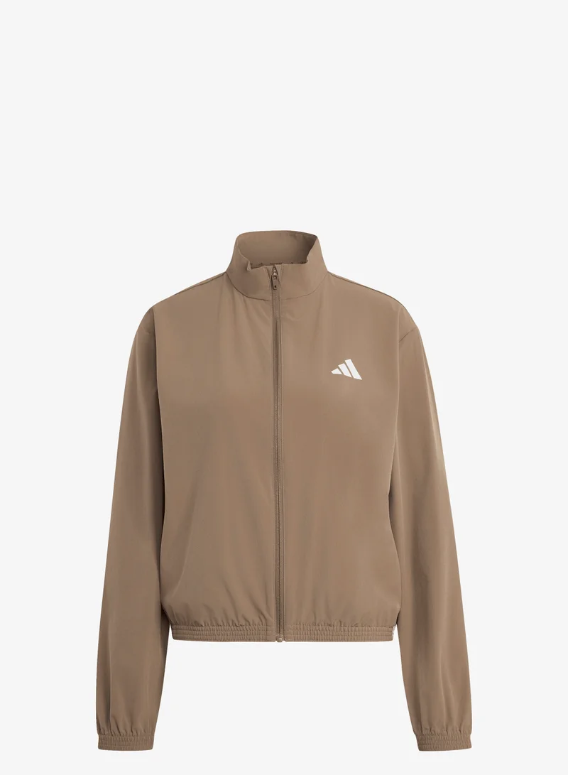 Adidas Train Essentials 3-Stripes Woven Warm-Up Jacket