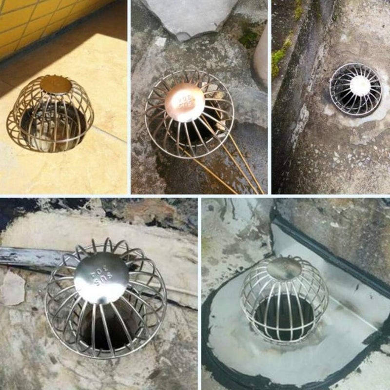 klarako Pipe Down Gutter Balloon Pipe Protection Filters AntiBlock Filter 62mm - Image 2