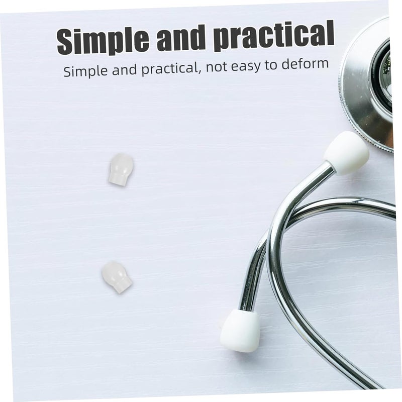 ABOOFAN 10PCS Universal Silicone Ear Tips Replacement for Stethoscope Soft Sealing Earpieces Comfortable Earbuds for Everyday Use - Image 5