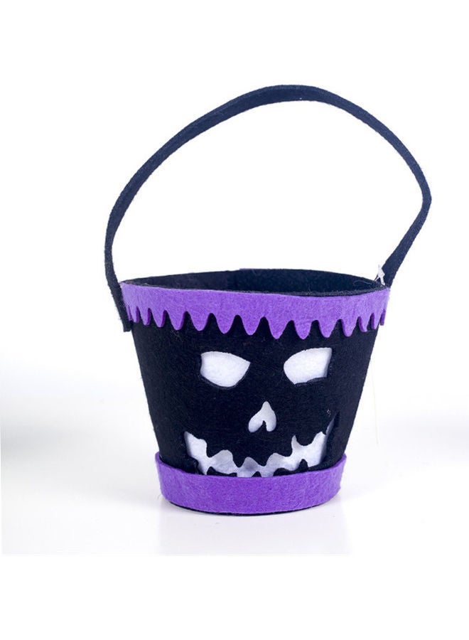 NIBEMINENT 3-Piece Halloween Themed Bucket Bag
