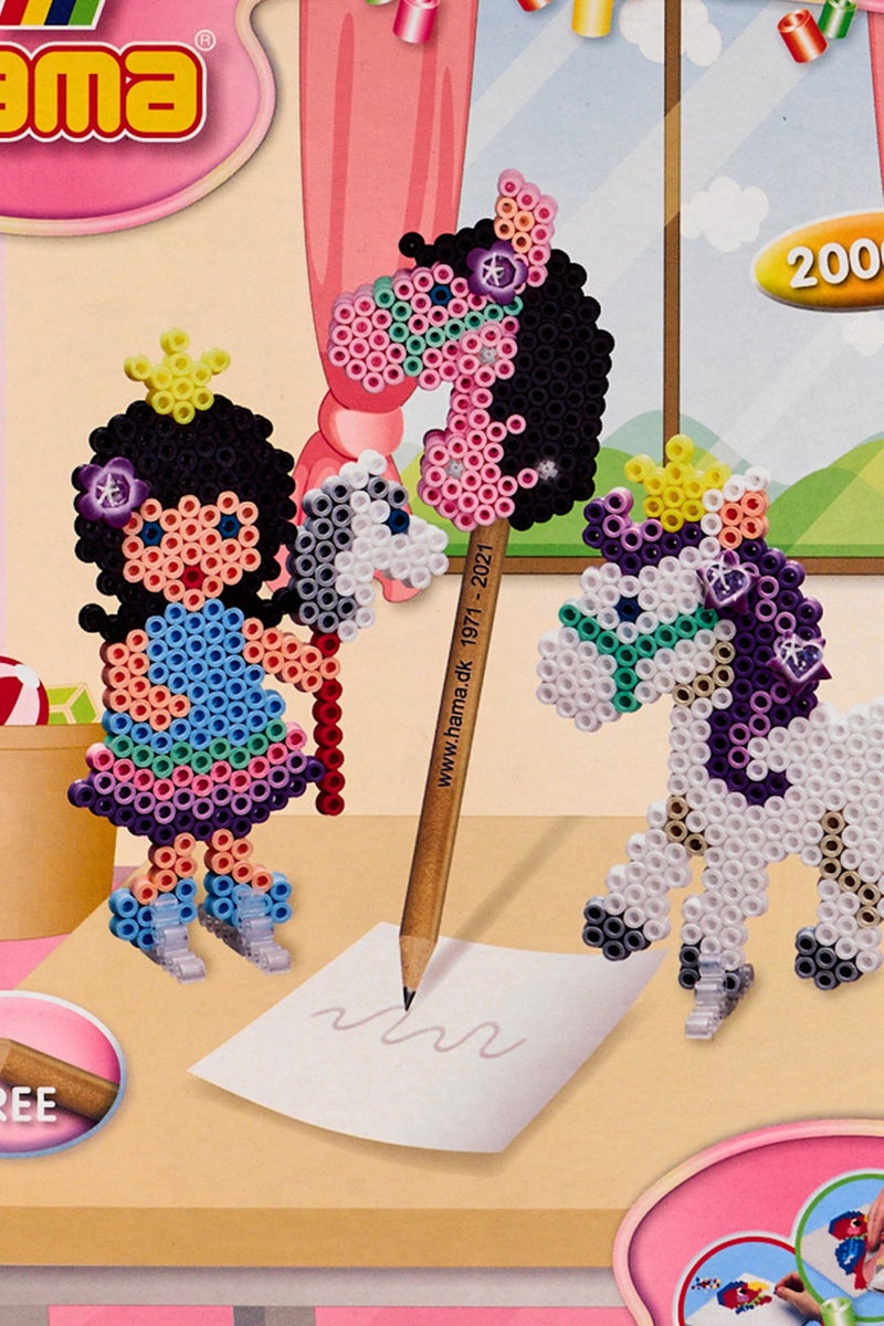Hama Pony Play Midi 2000 Pcs Beads Box - Image 2