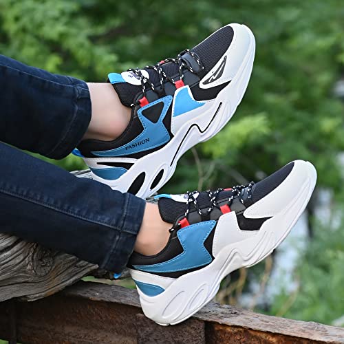 Amico Men's & Boys Multicolor Running Casual Sports Shoes (Blue, Numeric_6) - Image 2