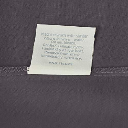 Pointehaven 410TC Long Staple Cotton Deep Pocket Oversized Sheet Set, Cal King, Medium Gray - Image 3