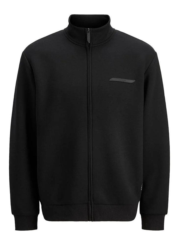 JACK & JONES High Neck Zip Through Jacket