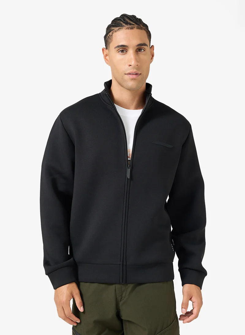 JACK & JONES High Neck Zip Through Jacket