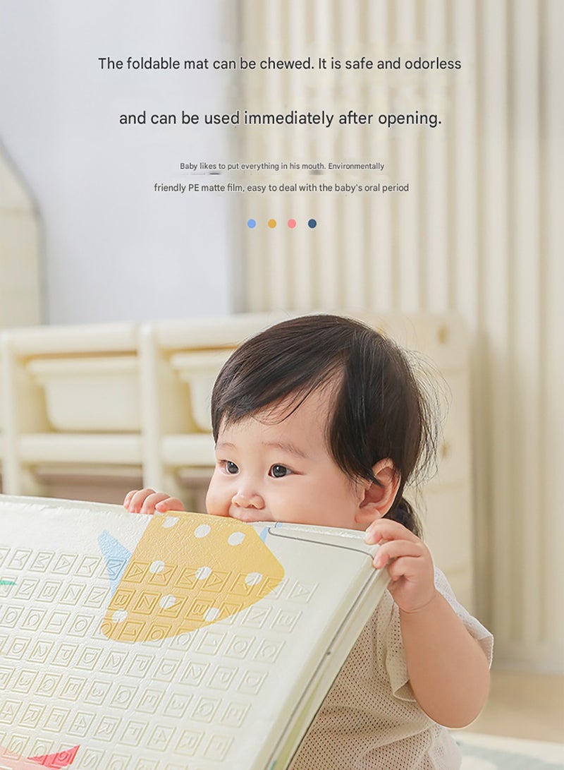 MHD Baby Crawling Mat Xpe Thick Folding 200*180*2cm With Handbag  - Image 5