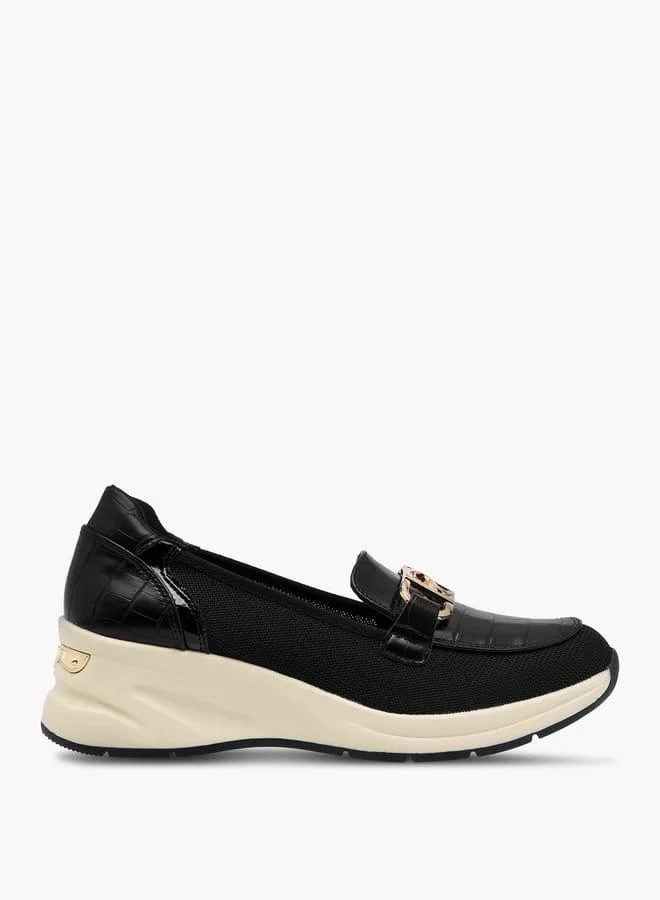 بابريكا لوفرز نسائي سليب أون بتفاصيل معدنية