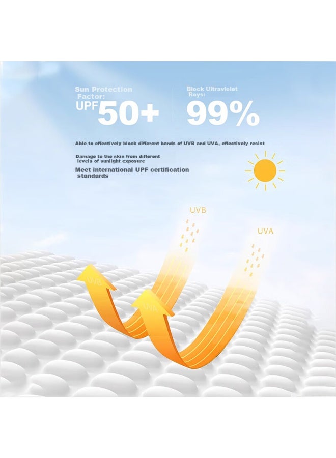 Mmoptop Invisible Integrated Sun Hat Women Uv Protection Sun Hat Summer Sports Big Brim Foldable Sunshade Hat - Image 3