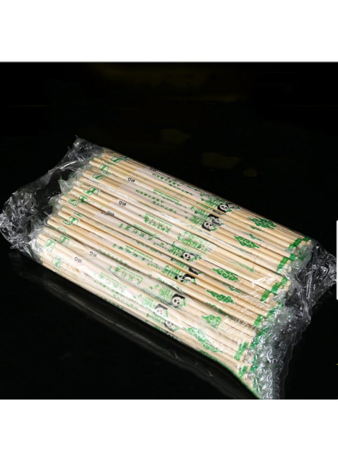 2 Yuan Store Stall Fair Supply A Pack Of 20 Pairs Of Disposable Chopsticks Restaurant Kitchen Bamboo Chopsticks-Specifications:20 Pairs - Image 1