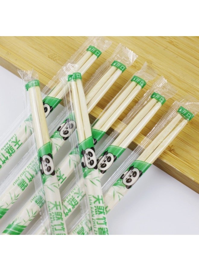 2 Yuan Store Stall Fair Supply A Pack Of 20 Pairs Of Disposable Chopsticks Restaurant Kitchen Bamboo Chopsticks-Specifications:20 Pairs - Image 3