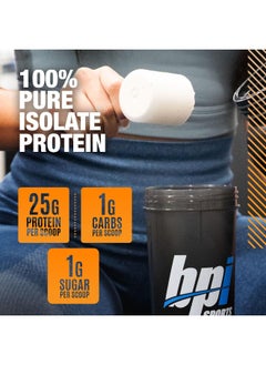 BPI SPORTS ISO HD 100% Pure Isolate Protein Vanilla Cookie 4.8LBS  - Image 5