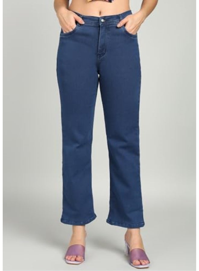 Nifty Women's Denim Stretchable Straight Fit Jeans - Image 2