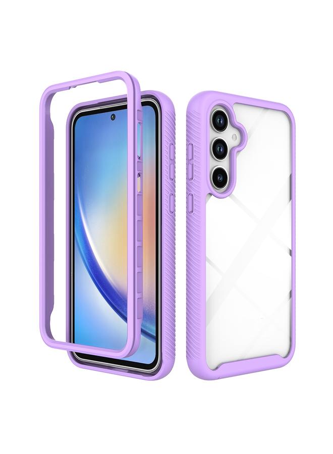 اس-توب جراب لهاتف Samsung Galaxy A35 5G Starry Sky بلون سادة مقاوم للصدمات من مادة TPU الشفافة - Image 1